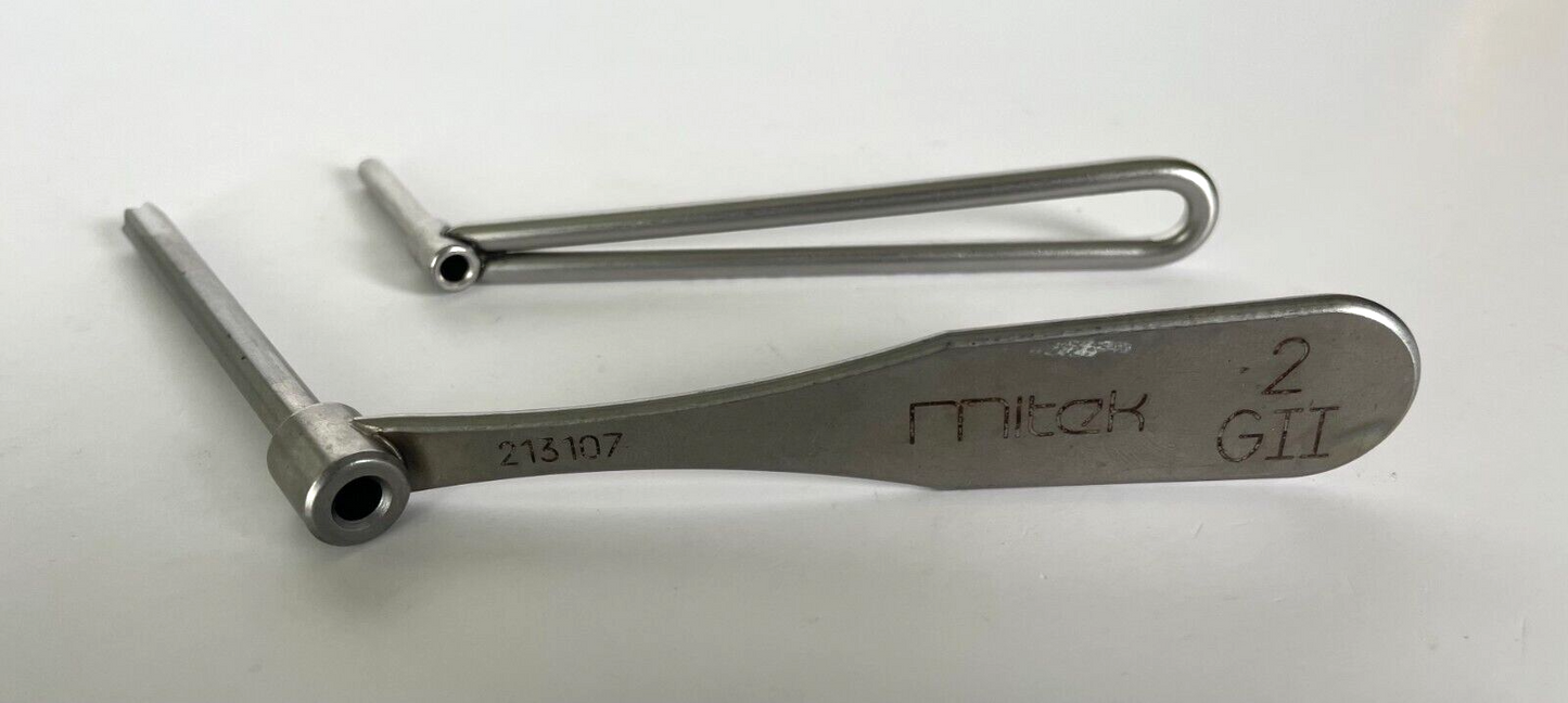 LOT OF 2 Surgical Orthopedic Drill Guide, Synthes, Mitek - 30 DAY WARRANTY!