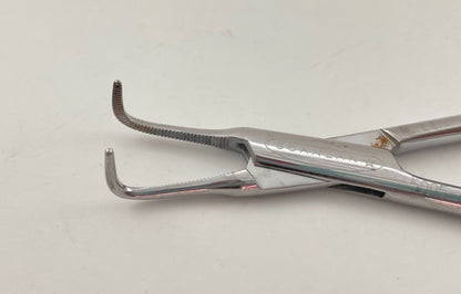 LOT OF 2 Angled Forceps: Scanlan 5005-64 & Sklar + 30 DAY WARRANTY!