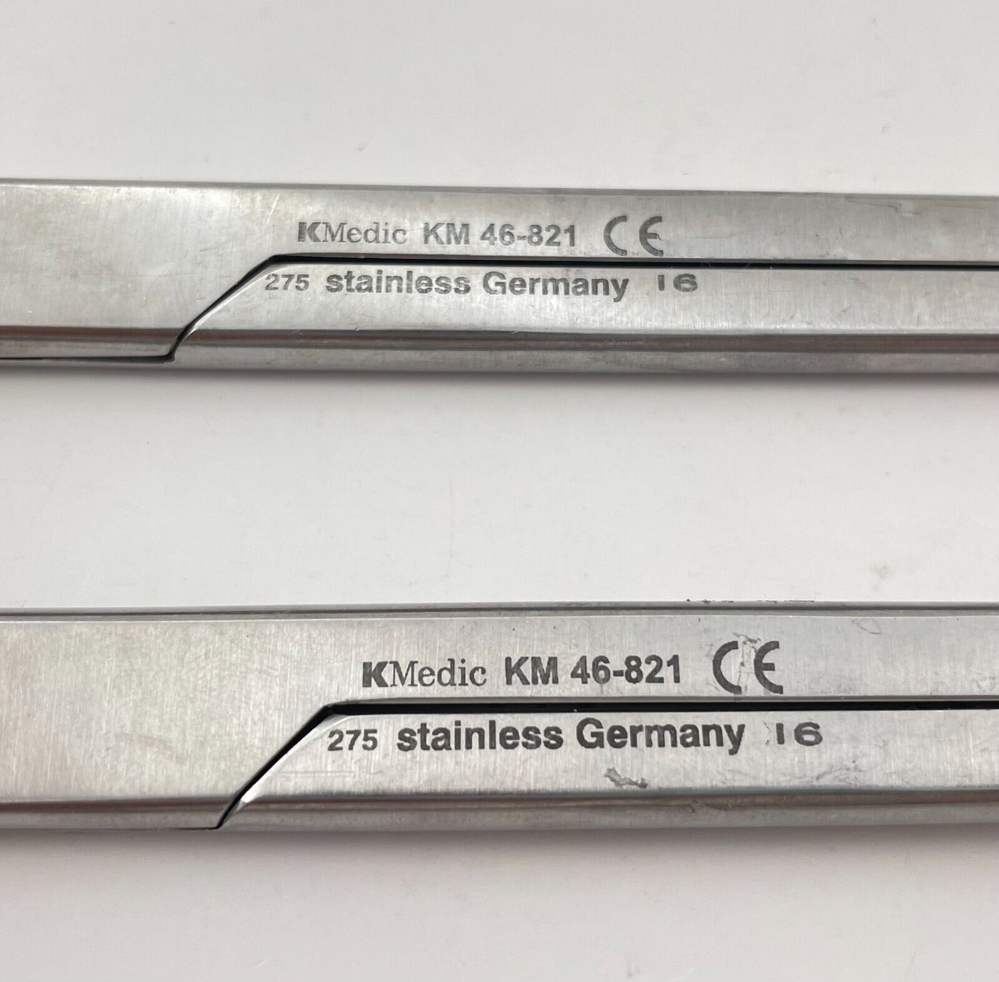 LOT OF 2 KMedic KM 46-821 Mueller Capsule Scissors: Angled, 9 1/2"