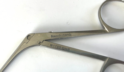 Bausch & Lomb Micro Surgery Scissors Right Curve N1705 QHR - 30 DAY WARRANTY!