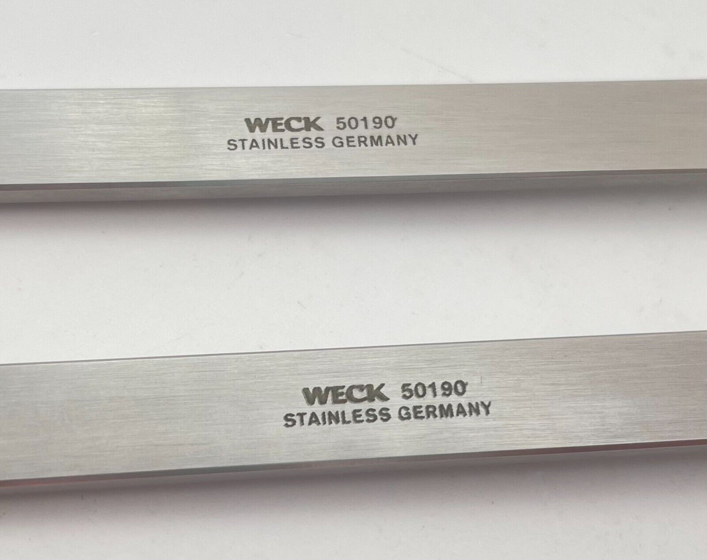 LOT OF 2 Weck 50190 Cottle Knife Guide And Retractor, 3.6mm x 14.1mm Blade