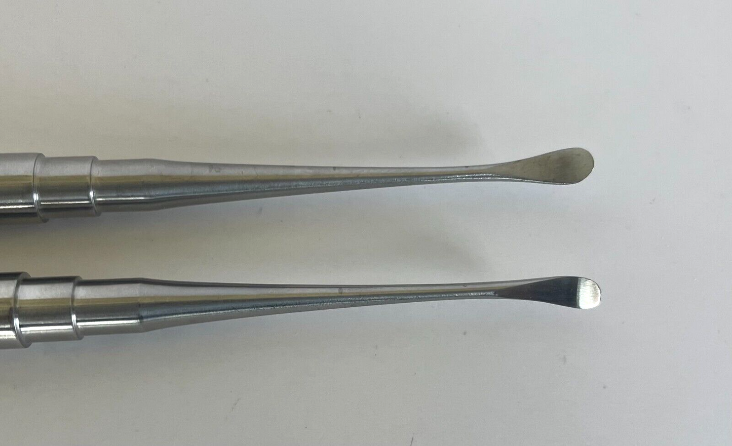 LOT of 2 Molt Curette, Double-Ended Combination: V. Mueller & Pilling