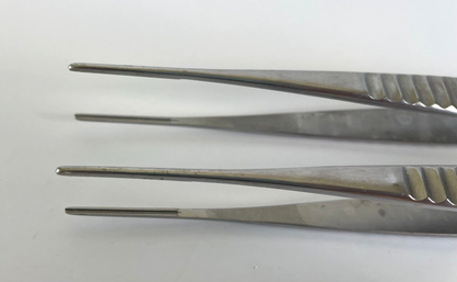 LOT OF 2 Pilling 351803 DeBakey Tissue Forceps