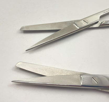 LOT OF 2 V. Mueller SU1703 Surgical Scissors, Straight, 6" + 30 DAY WARRANTY!