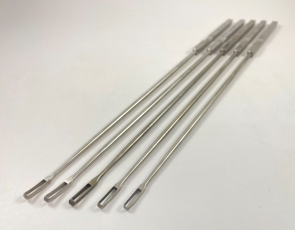 LOT OF 5 Pilling 212910 Kevorkian Curette, Curved, 12 1/8" + 30 DAYWARRANTY!