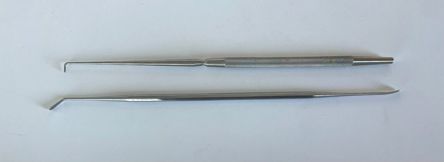 LOT of 2 Neurosurgical Instruments: Pilling 654180, Jarit 285-383