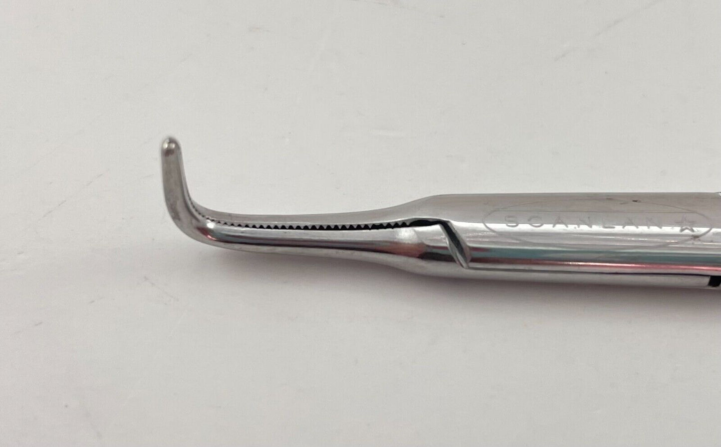 LOT OF 2 Angled Forceps: Scanlan 5005-64 & Sklar + 30 DAY WARRANTY!