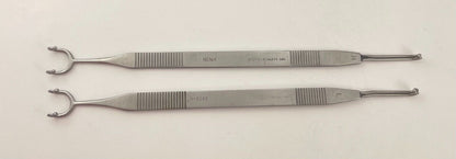 LOT OF 2 Karl Storz Cottle Knife Guide and Retractor N5164 & N5165