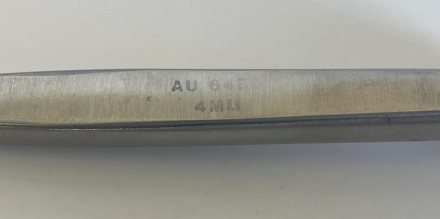 SET of 2 V. Mueller Alexander Mastoid Gouge AU6480, 4mm; AU6482, 6mm