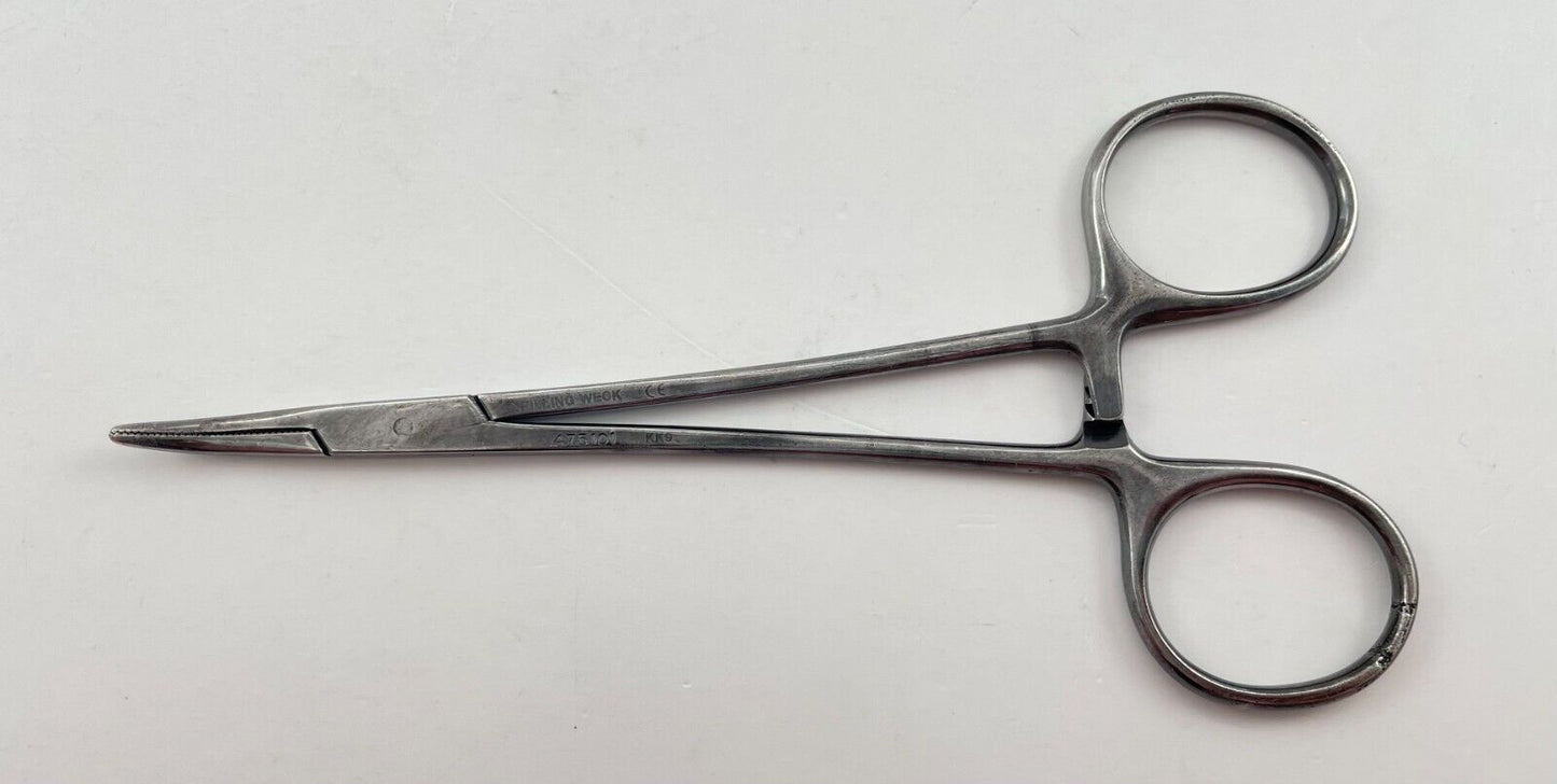 LOT OF 3 Mosquito Forceps: Jarit 105-114, Weck 475081, Pilling Weck 475101