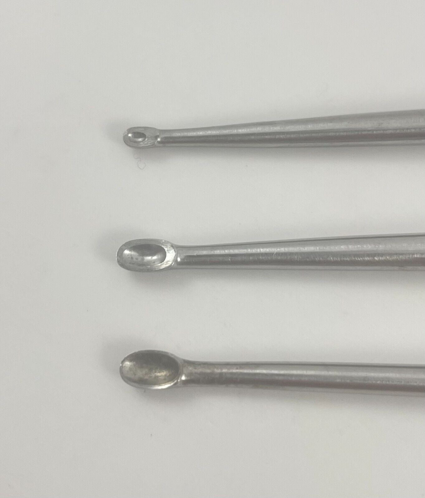 LOT OF 3 Ruggles Spinal Fusion Curette: R2801, R2804, RN0904 + 30 DAY WARRANTY!