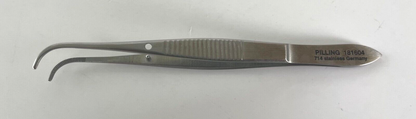 Pilling 181604 Iris Dressing Forceps, 3 3/4" + 30 DAY WARRANTY!