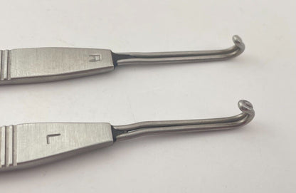 LOT OF 2 Karl Storz Cottle Knife Guide and Retractor N5164 & N5165