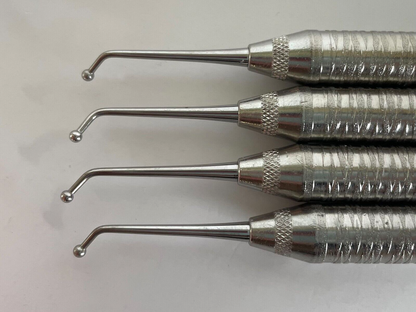 LOT of 4 Hu-Friedy BB26/27S6 Double End Dental Ball Burnisher + 30 DAY WARRANTY!