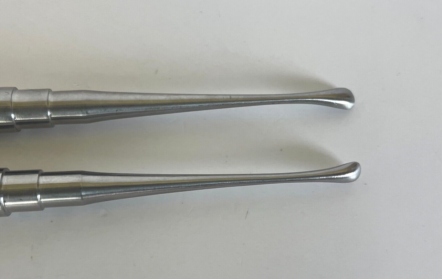 LOT of 2 Molt Curette, Double-Ended Combination: V. Mueller & Pilling