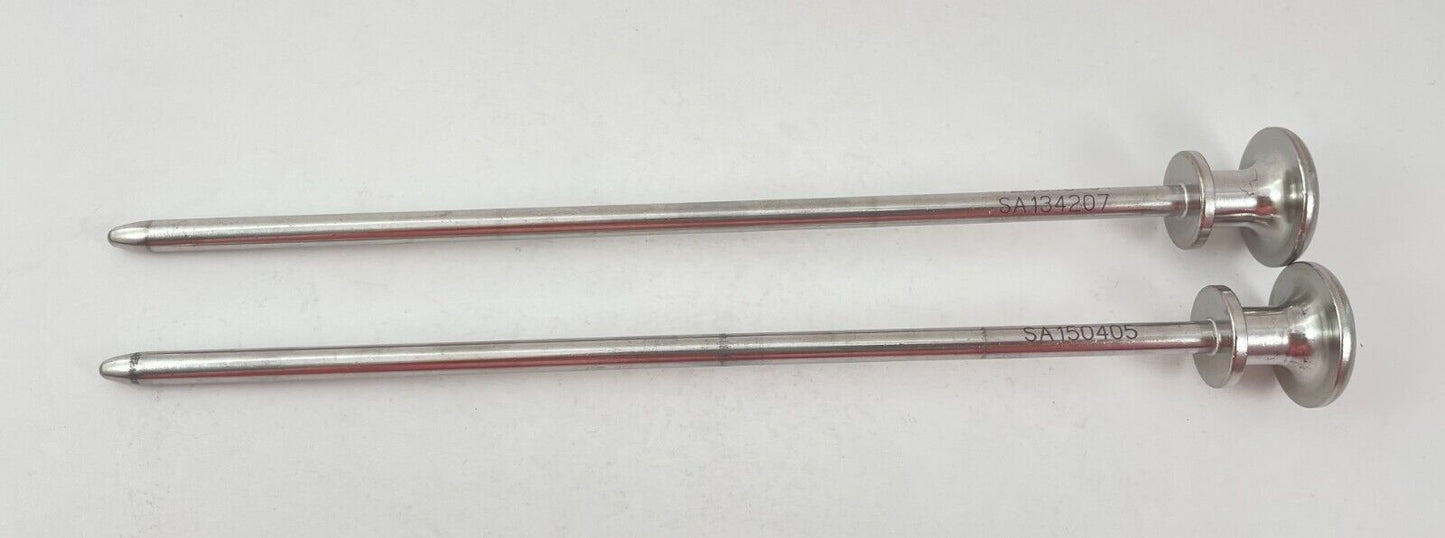 LOT OF 6 Da Vinci 420011-06 Cannula, 5mm Regular (4) & 420013-01 Trocar (2)