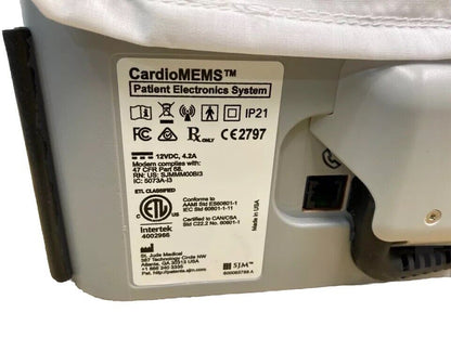 CardioMEMS CM1100 Patient Electronics System WITH Handheld LCD Unit Padded Case