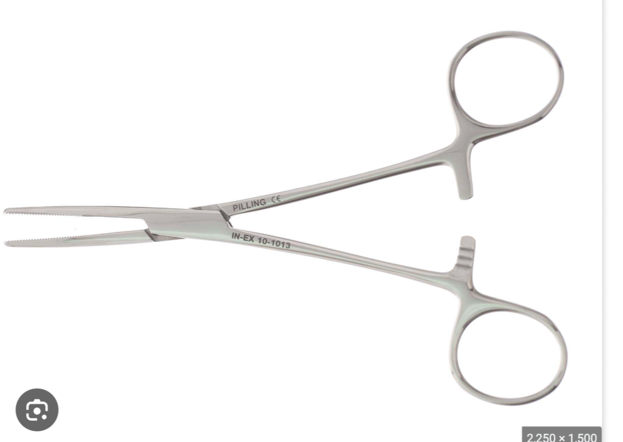 12 (1 Dozen) Pilling 101013 IN-EX KELLY FORCEPS - BRAND NEW!