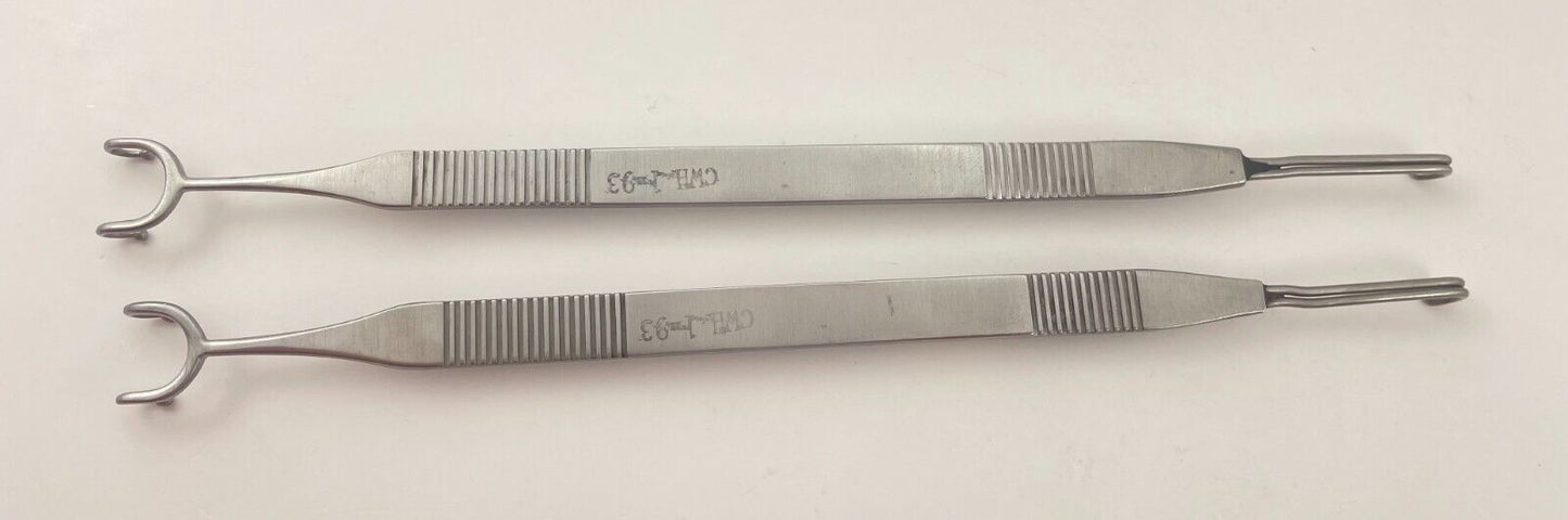 LOT OF 2 Karl Storz Cottle Knife Guide and Retractor N5164 & N5165