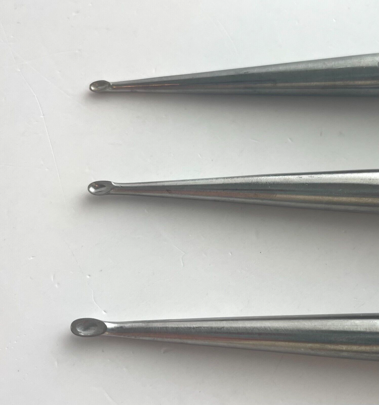 LOT of 3 KMedic Brun Curette, Straight: KM46-513, KM46-515, KM46-519