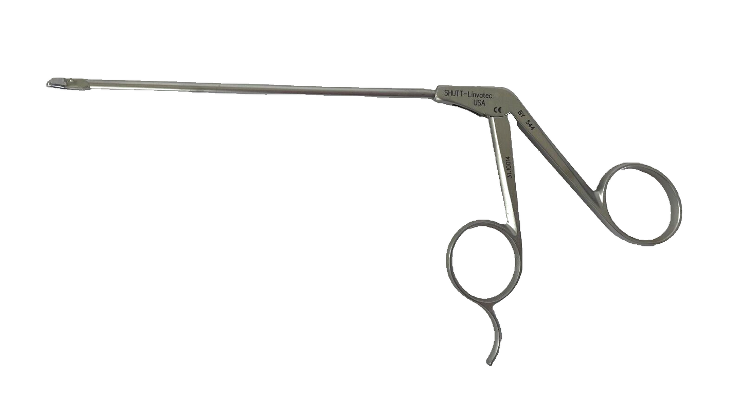 SHUTT-Linvatec 31.10014 Arthroscopy Forceps 3.4mm Blunt Tip Curved Left