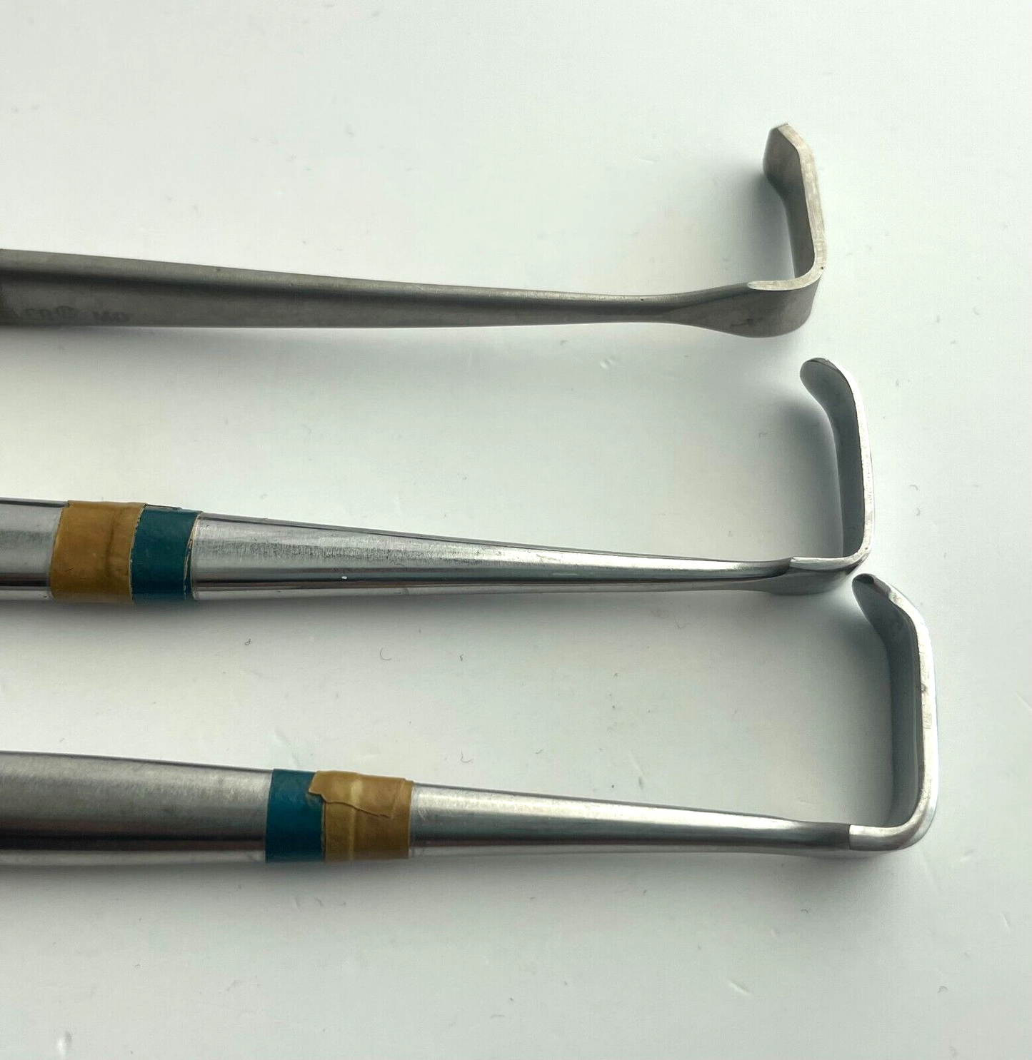 LOT OF 3 Senn Retractor, Double-Ended, Sharp: V. Mueller, Jarit, Storz