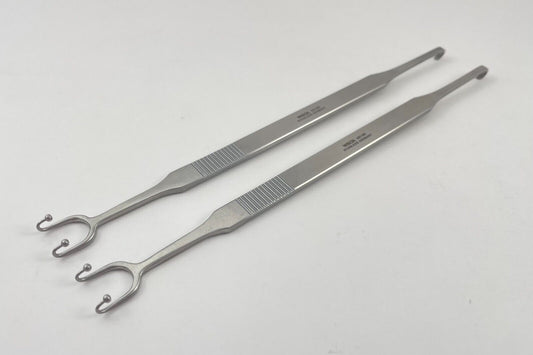 LOT OF 2 Weck 50190 Cottle Knife Guide And Retractor, 3.6mm x 14.1mm Blade