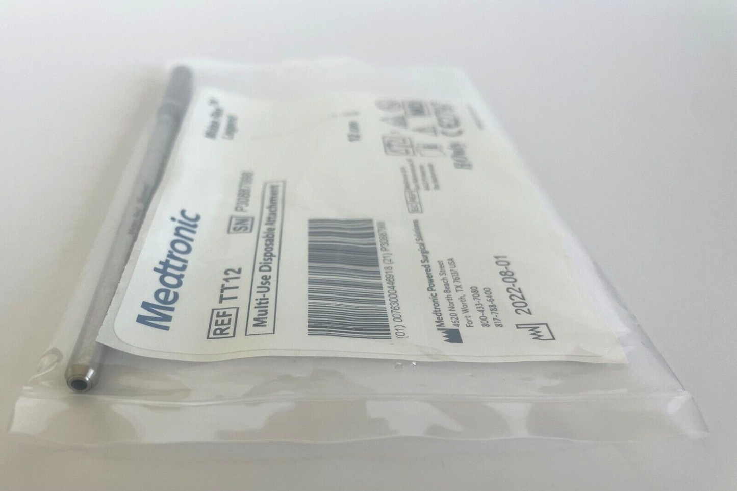 Medtronic TT12 12cm Straight Telescoping Tube - NEW - 30 DAY WARRANTY!