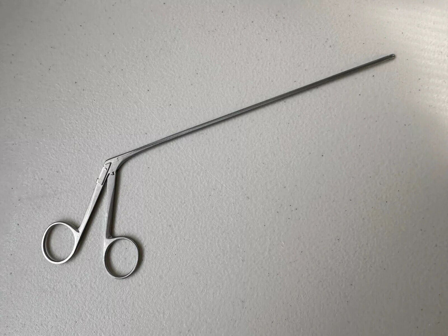 KARL STORZ 663206 Forceps Left Curved .6mm 18cm Oval Cup Forceps WARRANTY!