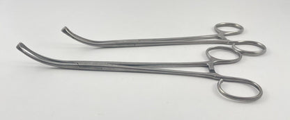 LOT OF 2 V. Mueller MO 1410 White-Lillie Seizing Tonsil Forceps, 7 1/2"