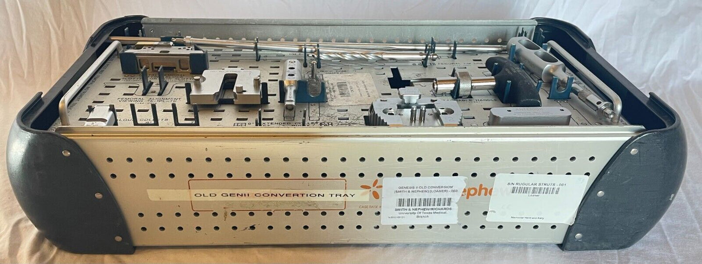 Smith & Nephew Femoral Instrument Tray w/Instruments 7112-9400 + 30 DAY WARRANTY