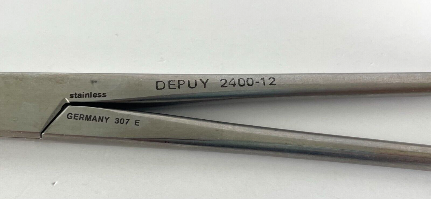 LOT OF 7 Depuy 2400-12 Spinal Hook Holder Stainless Steel Surgical