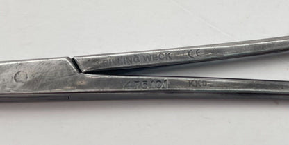 LOT OF 3 Mosquito Forceps: Jarit 105-114, Weck 475081, Pilling Weck 475101