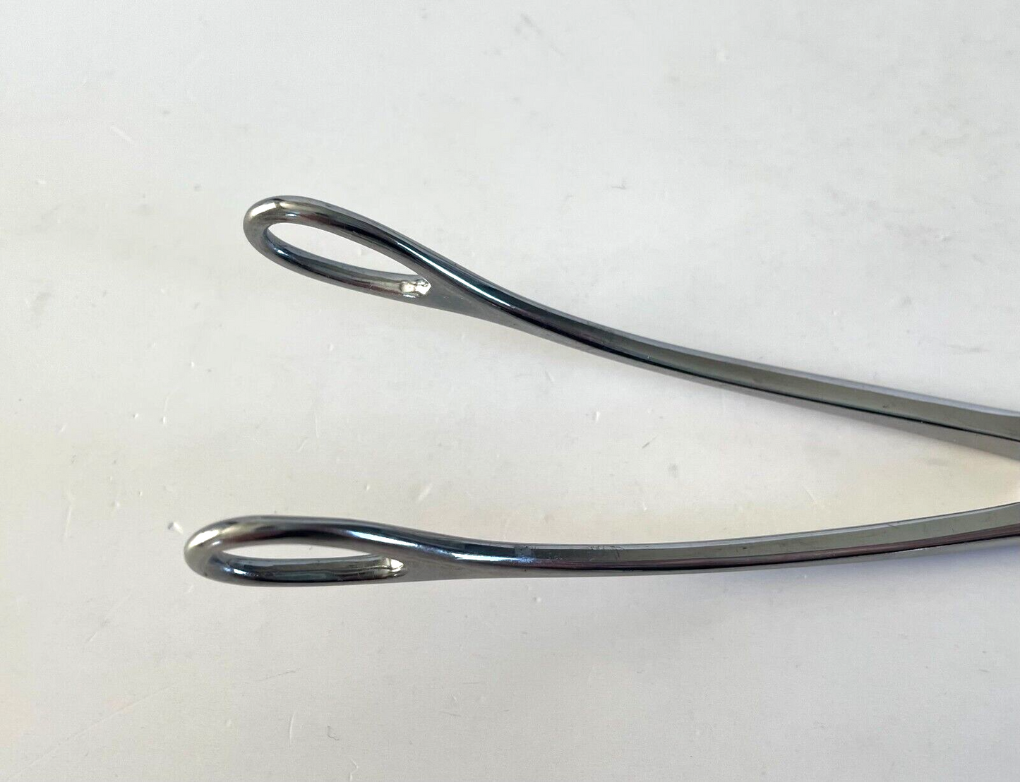 LOT OF 4 Foerster Sponge Holding Forceps: Jarit 115-117, Aesculap BF121 & BF123