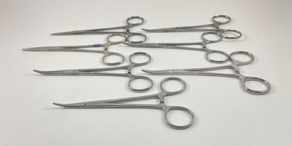 LOT OF 7 Pilling & V. Mueller Crile Forceps: + 30 DAY WARRANTY!