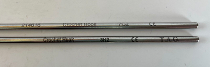 LOT OF 2 Mitek 214616 Crochet Hook + 60 DAY WARRANTY