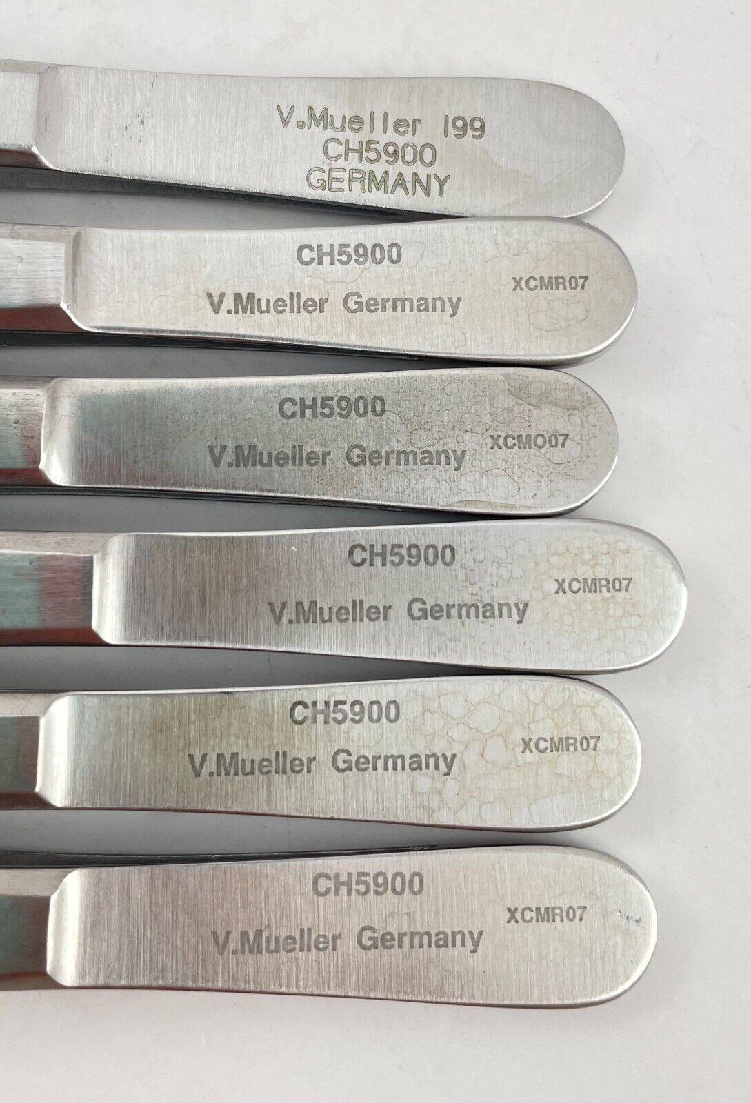 LOT OF 6 V. Mueller CH5900 DeBakey Vascular Forceps + 30 DAY WARRANTY!