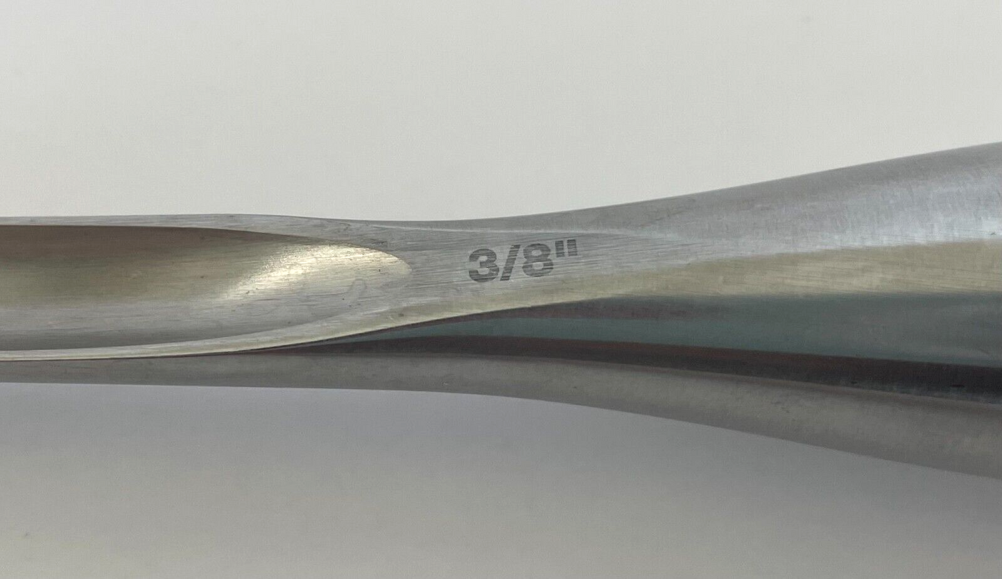 KMedic KM 46-488 Smith Peterson Bone Gouge, Curved, 3/8"